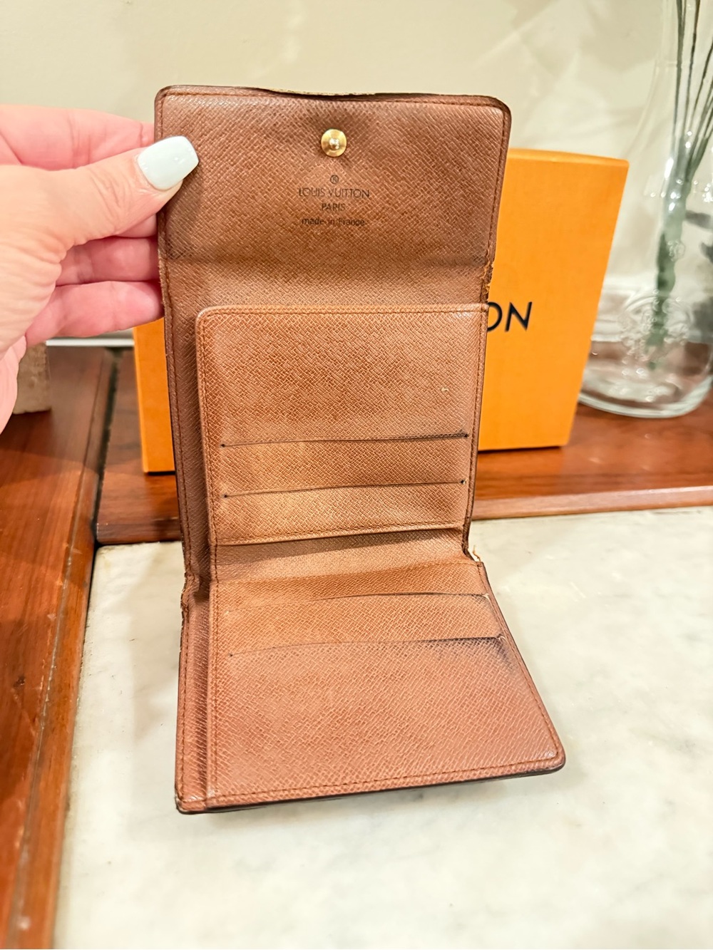 Louis Vuitton Monogram Compact Wallet - Picture 7 of 9